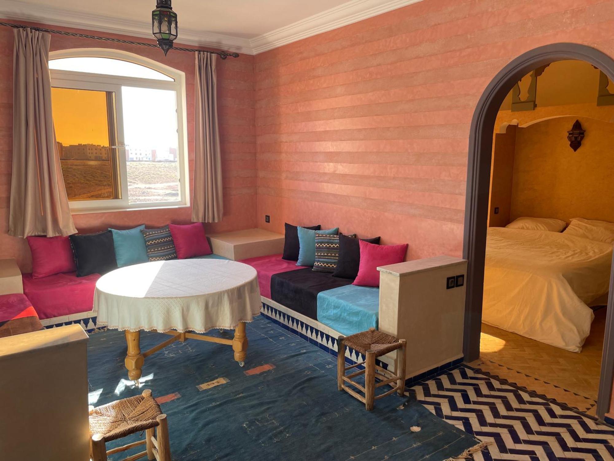 The Rainbow House Apartment Mirleft Bagian luar foto