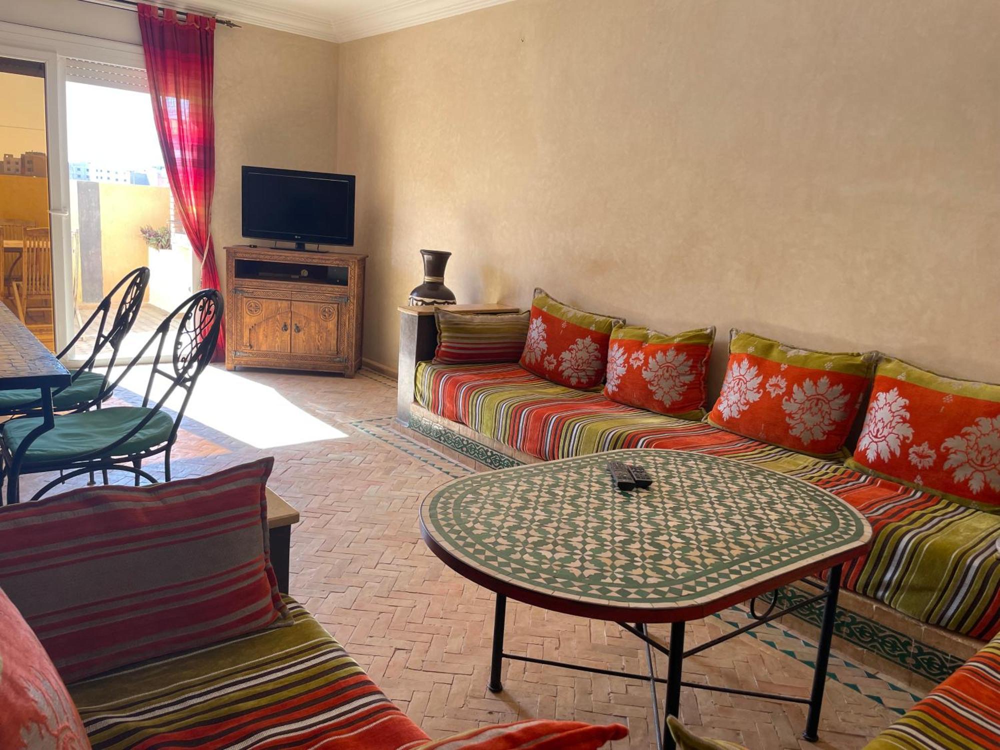 The Rainbow House Apartment Mirleft Bagian luar foto
