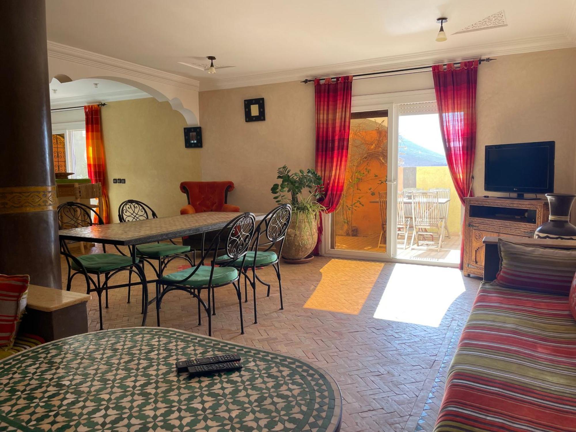 The Rainbow House Apartment Mirleft Bagian luar foto